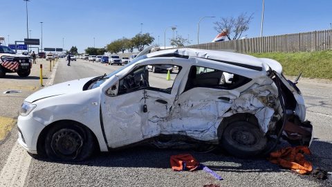 Two Killed in Fatal Two-Vehicle Crash on R21 Near Johannesburg Airport Interchange
