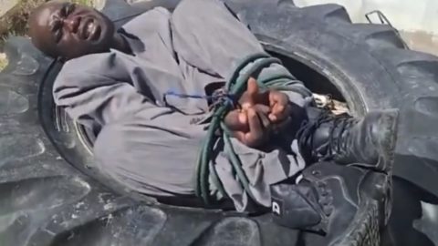Suspected Cable Thief Assaulted by Community Members in Botswana