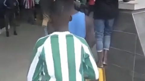 Nigerian Youths Protest at Shoprite Amid Xenophobia Tensions Linked to South Africa