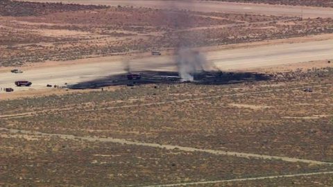 B-52 Bomber Crash California Kills Eight During Test Flight