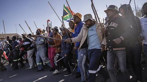 Immigration protests South Africa threaten transport