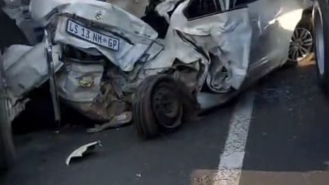 Serious Multi-Vehicle Crash Occurs on M1 North at Crown Interchange in Johannesburg