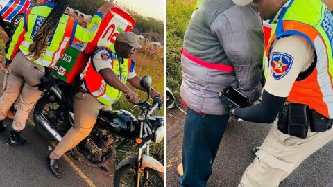 Drunk Motorcycle Rider Arrested in Hluhluwe After Stopping to Thank Roadblock Officers