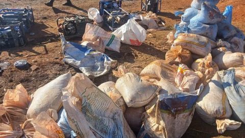 Gauteng Police and SANDF Arrest Over 70 Suspects in Intelligence-Driven Operation Against Illegal Mining at Bundu Inn, Mohlakeng