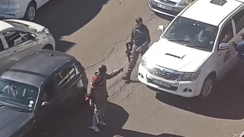 Incident Highlights Tensions During Ongoing March and March Protests in Johannesburg