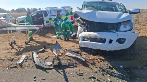 One Person Killed, Another Critically Injured in Head-On Collision in Tsakane
