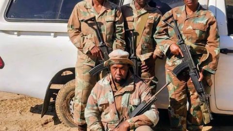 SANDF Soldiers Intercept Toyota Hilux in Limpopo Border Patrol Operations