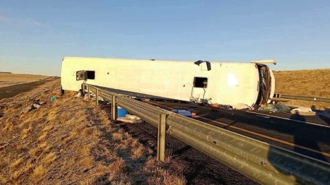 12 killed, including five children, in Free State N1 bus overturn