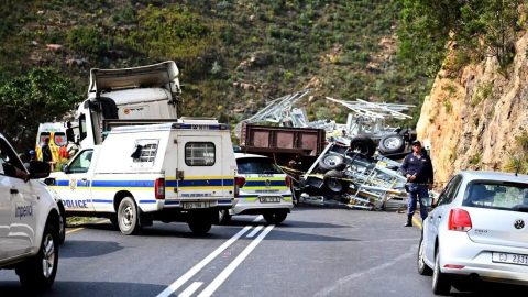 Three people have died following a multi-vehicle collision on the R101 Du Toitskloof Pass in the Western Cape