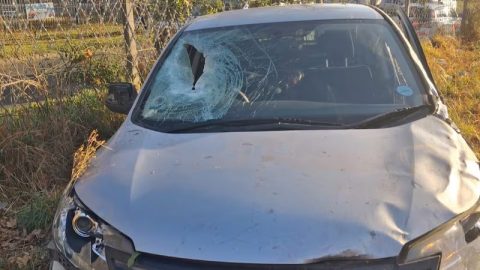 Woman dies after rock thrown from bridge strikes vehicle on R24 in Bedfordview