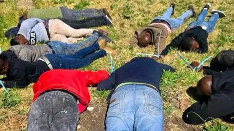Seventeen arrested after shootout during police raid on alleged hijacking syndicate in Orange Farm