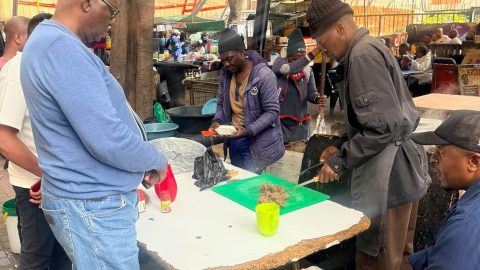 Small Street Cleaner and Traders Given Formal Stands After March and March Pressure on the Municipality