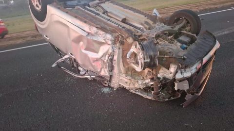 Driver in his twenties killed after hatchback hits truck trailer on N17