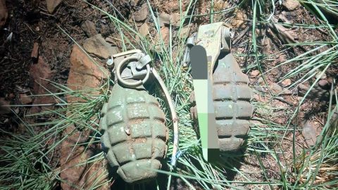 Two Abandoned Hand Grenades Recovered in Wilro Park, Roodepoort