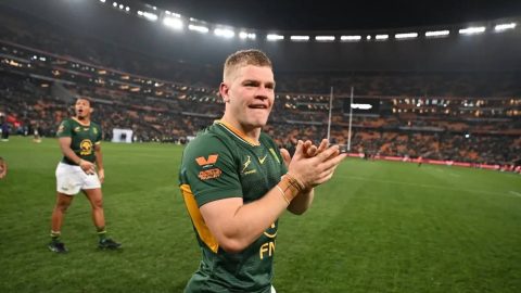 van den Berg scores against All Blacks, fulfilling childhood dream