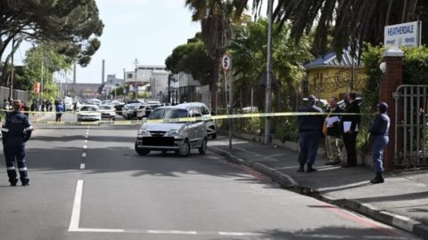 JFK gang member shot dead outside Cape Town primary school after dropping off child