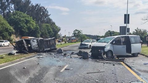 Woman Killed In Four-Vehicle Crash On Durban’s M4 Near Hyper By The Sea