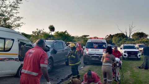 Seven Injured in Head-On Collision Between Taxi and Bakkie in Ballito